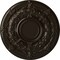 Ekena Millwork Dauphine Ceiling Medallion (Fits Canopies up to 13 1/4"), 33 7/8"OD x 1 3/8"P, Stone Hearth CM33DASHF - alternate 1